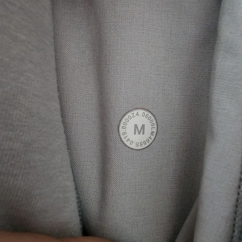 Lululemon Surge Warm Full Zip Hoodie Jacket - Heathered Sea Salt